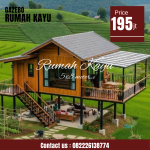 Rumah Panggung Kayu Jati Premium untuk Villa & Resort