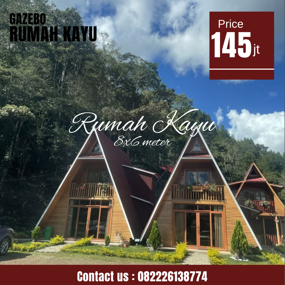 Abu Abu Inspirasi Desain Moderen Furniture Instagram Post (72) Rumah Segitiga Kayu Jati untuk Villa & Resort - Image 1