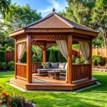 Gazebo Kayu Jati Berkualitas Harga Pabrik Jepara