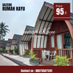 Jual Rumah Lumbung Kayu Jati Premium