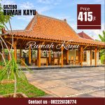 Jual Pendopo Limasan Kayu Jati Premium
