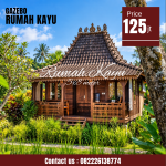 Jual Rumah Joglo Jati Modern  Konsep Villa Tropis
